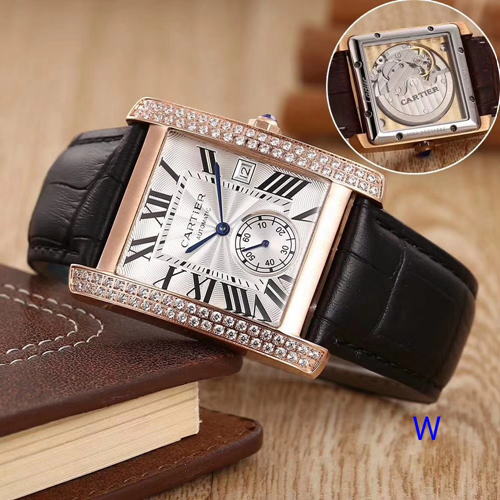 カルティエ時計正面デザイン